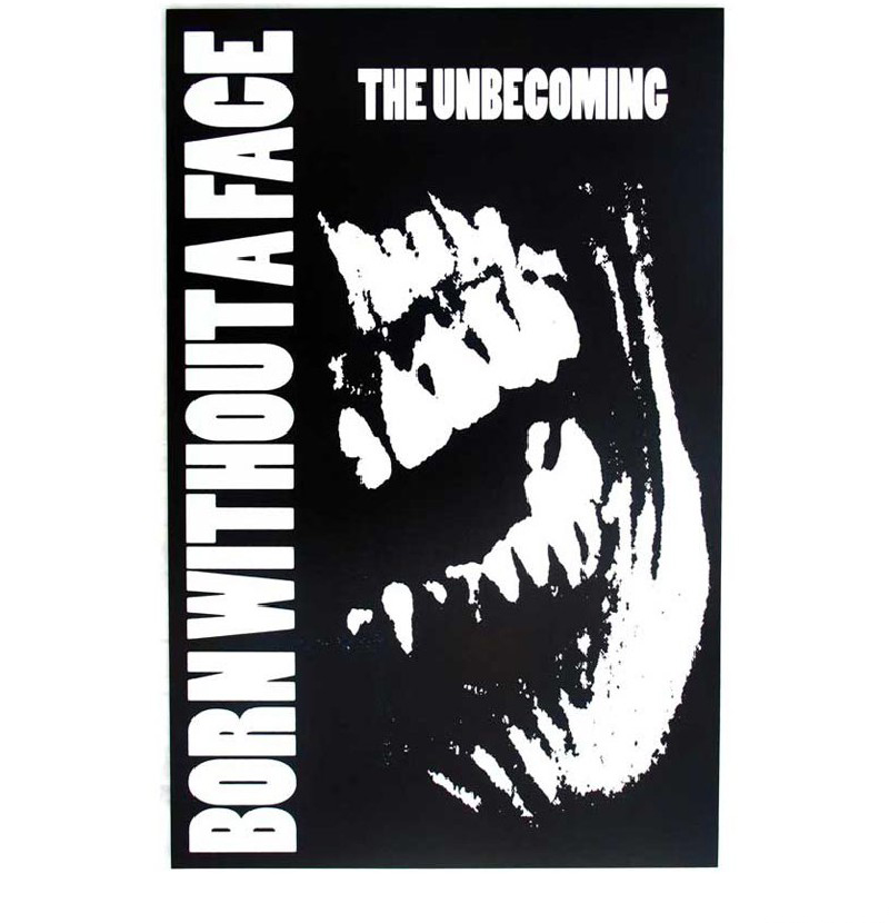 09 .  Original 11 X 17 inch The Unbecoming screen-printed release poster